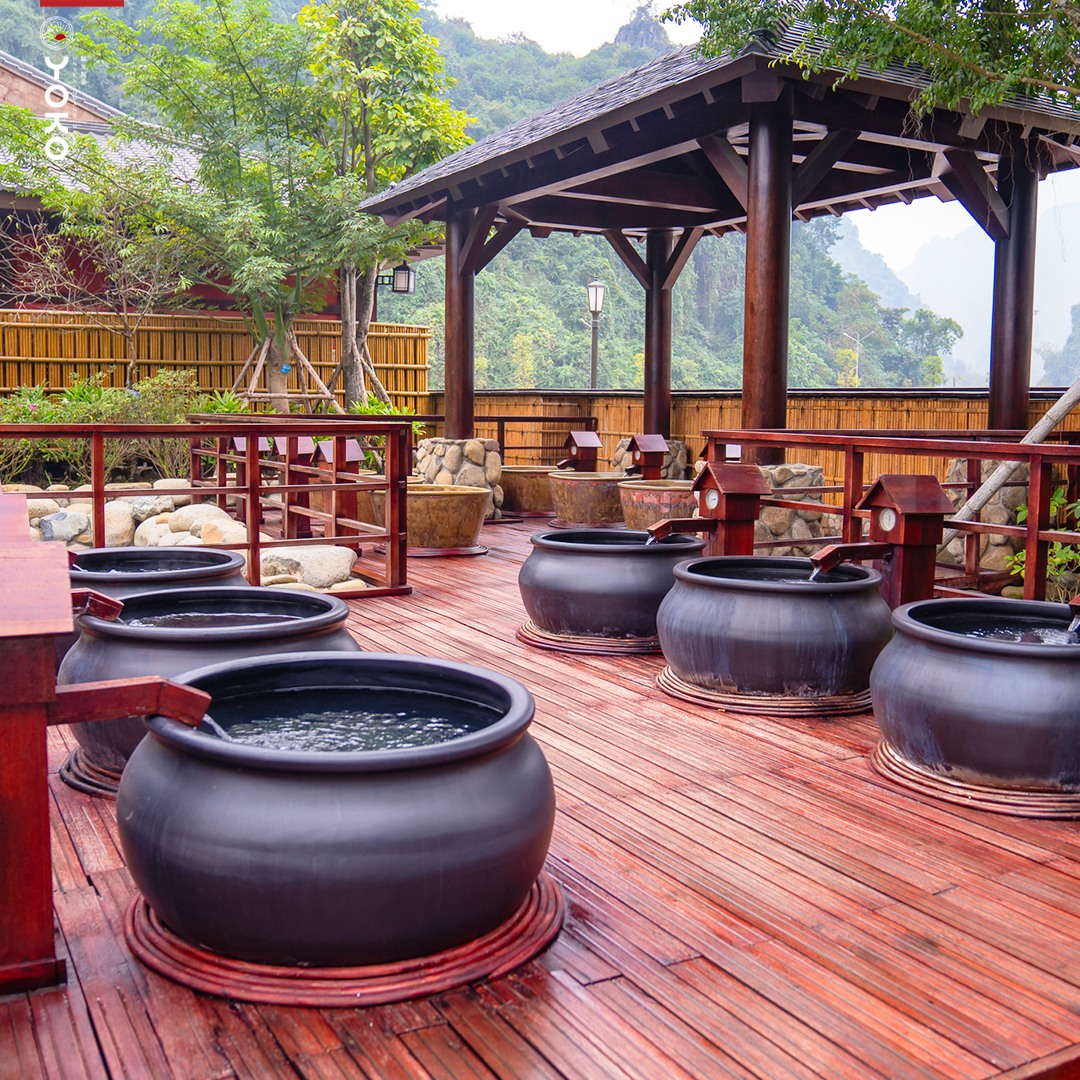 Phòng nghỉ Villa Yoko onsen Quang Hanh